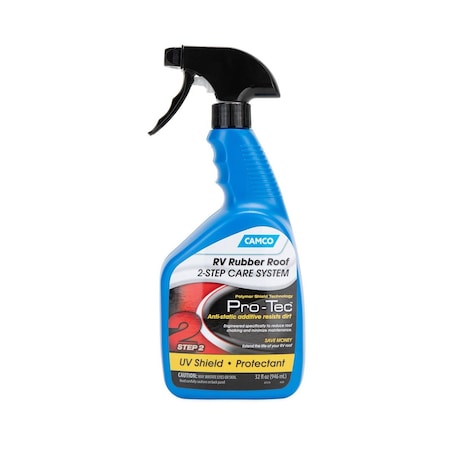 Camco PRO-TEC RUBBER ROOF PROTECTANT, PRO-STRENGTH 32 OZ SPRAY 41443